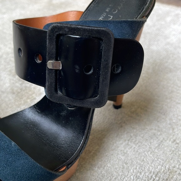 Sergio Rossi shoes in black and navy - Picture 5 of 13